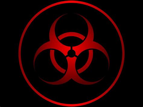 Download wallpaper 1024x768 radiation, sign, symbol, red, black ...