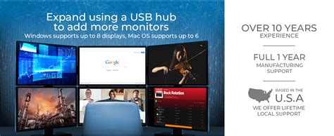 Orei SplitExtend HDMI Splitter Extender for Dual Video Monitor Extended ...