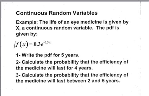 Image result for Real Life Example of Continuous Random Variable