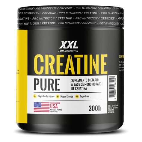 Creatina Monohidrato 300 grs XXL PRo Nutrition | DeMusculos