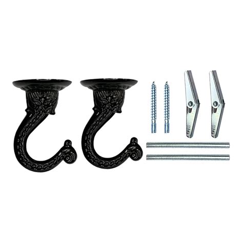 2pcs Portable Wall Hooks Ceiling Hooks for Plant or Chandeliers Indoors and Outdoors Sturdy and ...