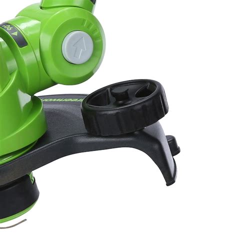Greenworks 24-volt 12-in Straight Battery String Trimmer (Battery and ...