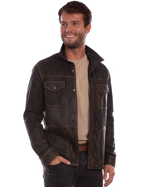 Scully Leather Jacket - Blanton-Caldwell