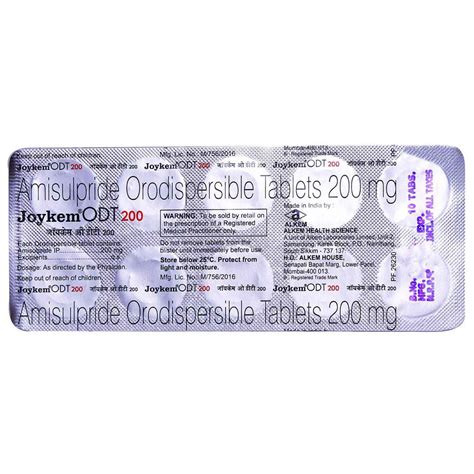 Joykem ODT 200 Tablet 10's Price, Uses, Side Effects, Composition ...