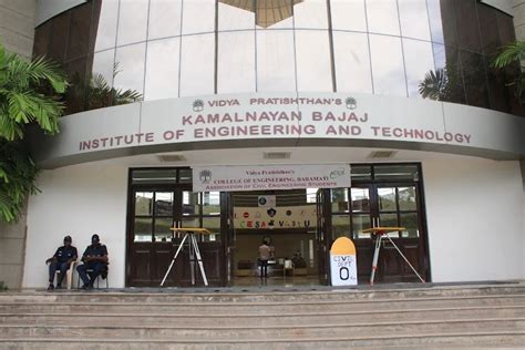 Vidya Pratishthan's Kamalnayan Bajaj Institute of Engineering and ...