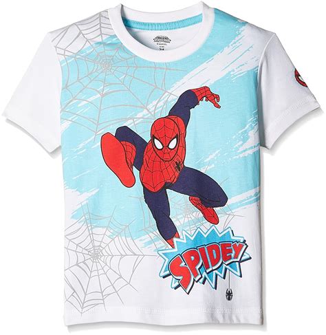 Buy Spiderman Boys' T-Shirt at Amazon.in