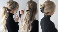 How To Style Your Hair With Clip In Extensions by How To Easy Hairstyles W Claw Claw Clip How To Style Your Hair With Clip In Extensions