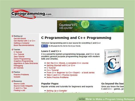 Image result for How to Run C Program Using Notepad 8.1