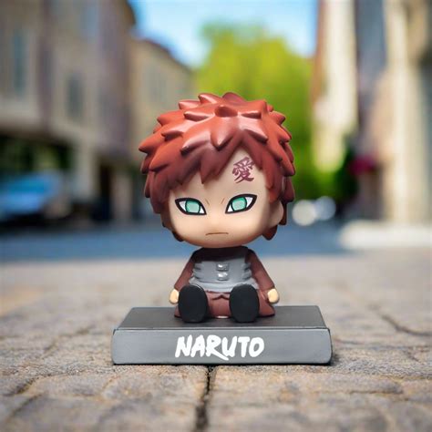 Naruto Gaara Anime Bobblehead With Mobile Holder For Cars | 13 CMS
