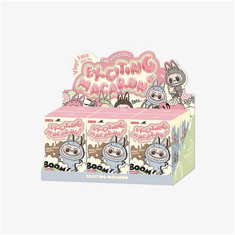 LABUBU EXCITING MACARON COLECCIONABLE POP MART GENUINE 1PCS BLIND BOX ...