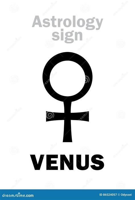 Planet Venus Symbol - symbol for venus