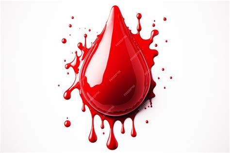 Blood Drops Background