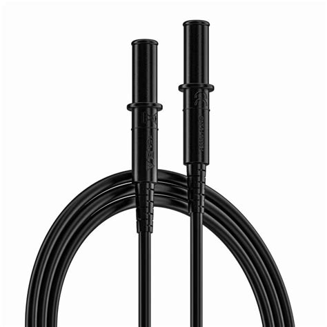 RS PRO | RS PRO Hook Up Wire Test Leads 10A, 1000V, Black, 3 m Lead ...