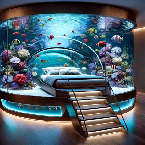 Aquarium Bed: A Fascinating Blend of Design, Comfort & Marine Magic ...