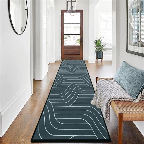Myting Carpet Runners For Hallways Non Slip Long 300x80 cm extra long ...