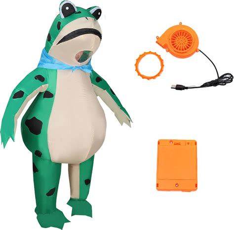 Inflatable Frog Costume for Adults,Funny Cute Full Body Frog Suit for ...