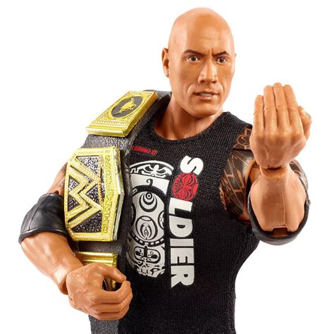 WWE Ultimate Edition The Rock Action Figure