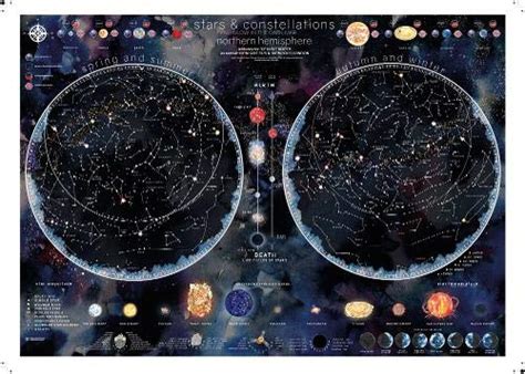 Buy Stars and Constellations Glow Map Book Online at Low Prices in ...