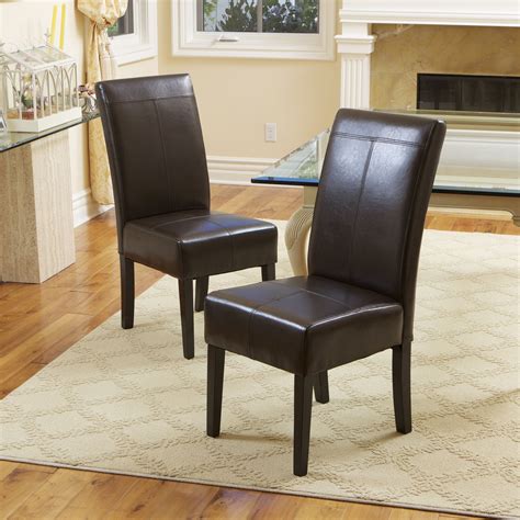 leather dining room chair