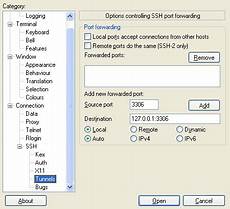 forwarding program how to create ssh tunnel using putty in windows stack forwarding program how to create ssh tunnel using putty in windows stack