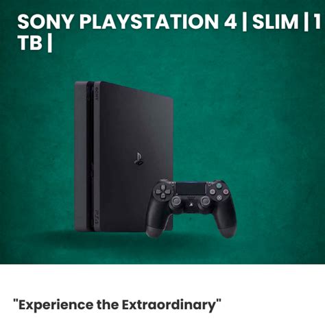 SONY PLAYSTATION 4 | SLIM | 1 TB | PREOWNED |13 GAMES LOADED
