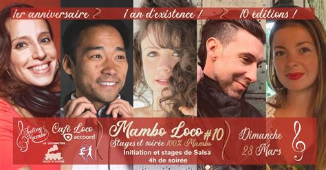 ? Mambo Loco #10 - Anniversaire - 1 an - 10 éditions ?, 109 Avenue de ...