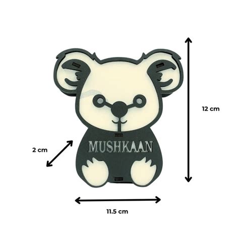 Cute Personalised Koala Night Lamp | Perfect for Birthday Gifts, Room ...