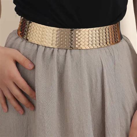 Mahi Mahi Fish Scale Design Stretch Belt – Nothing Ordinary