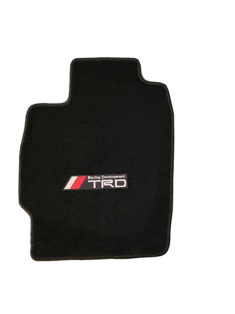 Fit 05-10 Scion tC 2Dr Floor Mats Carpet Nylon Black 4 Pcs New W/Emblem ...