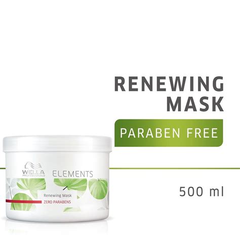 Wella Professionals Elements Renewing Mask Paraben Free, 500ml ...