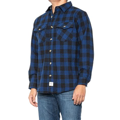 Eddie Bauer Workwear Flannel Button-Up Shirt (For Men) - Save 55%