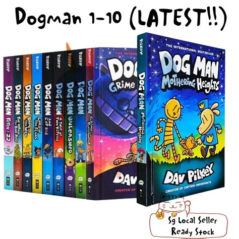 Dogman Hardcover Book 1-11 *Dogman 10 Mothering Heights + Cat Kid ...
