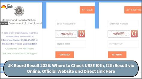 UK Board Result 2025 Class 10, 12: Check ubse.uk.gov.in Results via ...