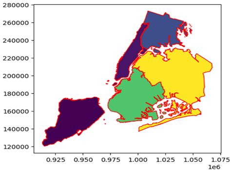 Creating Geo Maps in Python 的图像结果