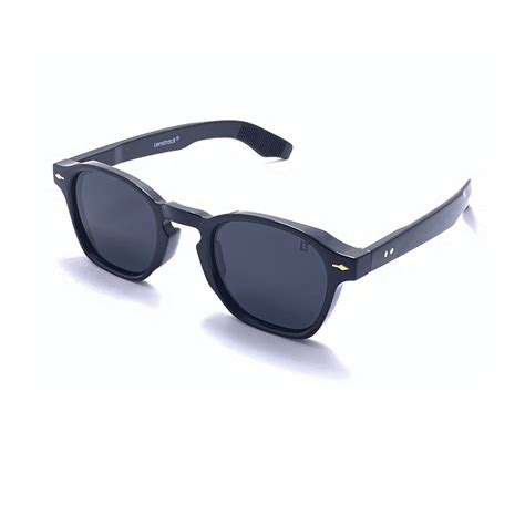Hip Hop Black Square Unisex Sunglasses ZS9814 – Lenstrack