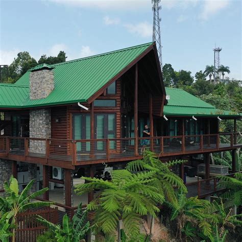 Quiet Luxury Log Cabin Adjuntas Mountains - Cabins for Rent in Garzas ...