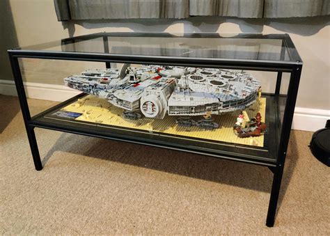 I rebuilt my LEGO Millennium Falcon coffee table | Coffee table ...