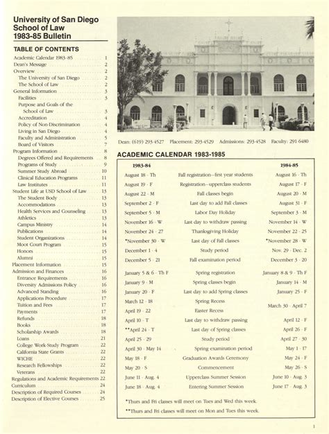 Villanova Law School Academic Calendar