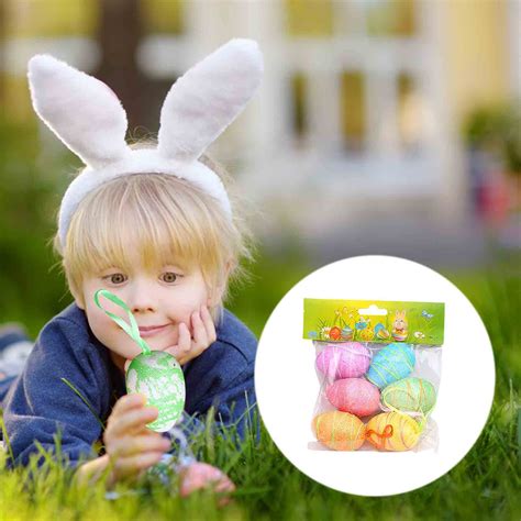 Hovmgk 2025 Savings Easter Bunny Easter Eggs 4X6cm Easter Decorative ...