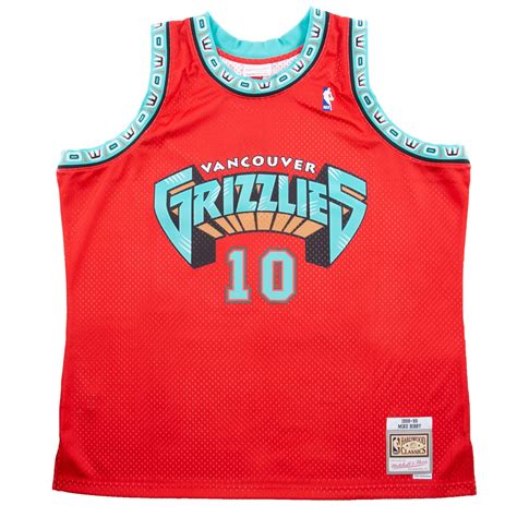 MITCHELL AND NESS Mike Bibby Vancouver Grizzlies 1998-99 Swingman ...