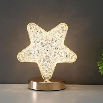 Buy Luranol Living Dimmable Star Shaped led Table Lamp Touch Sensitive ...