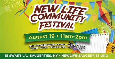 New Life Community Festival, New Life, Saugerties, 19 August 2023 ...