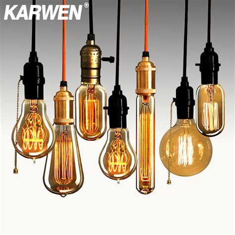 karwen edison bulb lampada retro incandescent 40w India | Ubuy