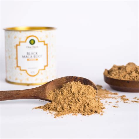 BLACK MACA ROOT POWDER – One Herb