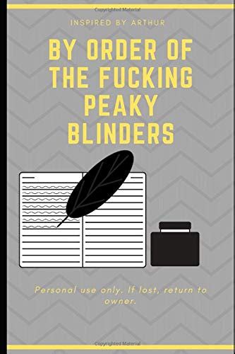 Buy BY ORDER OF THE FUCKING PEAKY BLINDERS: Funny Office / For all fans ...