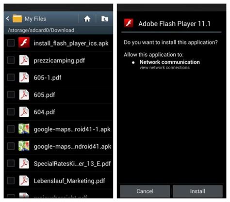 Rezultat imagine pentru Flash Player Android Apk