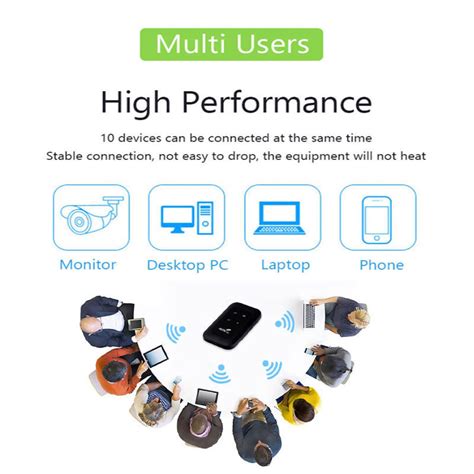 4G LTE Wireless Wifi Hotspot Dongle with 2100mAh Battery – AUSHA