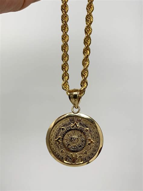 Aztec Calendar Pendant - Printable Word Searches