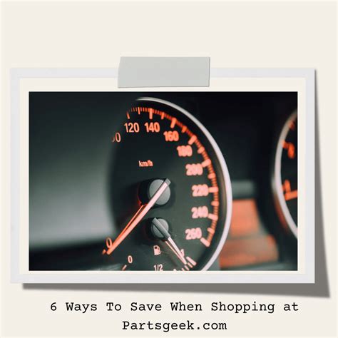 6 Ways To Save When Shopping At Partsgeek.com | Giving Assistant