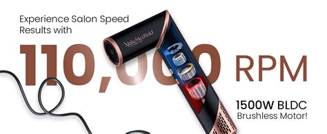 Make Mee Bold 7-IN-1 Multi Air Styler |110,000 RPM High-Speed Brushless ...